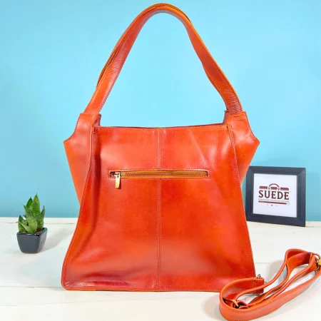 leather tote bag